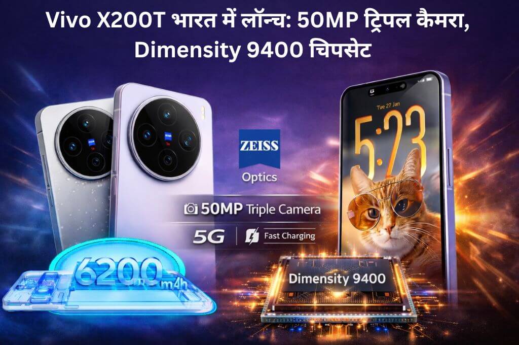 Vivo X200T भारत में लॉन्च