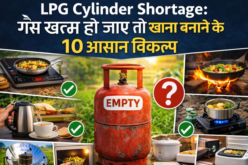 cooking without LPG